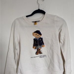 Polo by Ralph Lauren Kids Cream Bear Sweatshirt